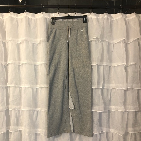 Nike sweat pants xs only worn once heather gray - Picture 1 of 5